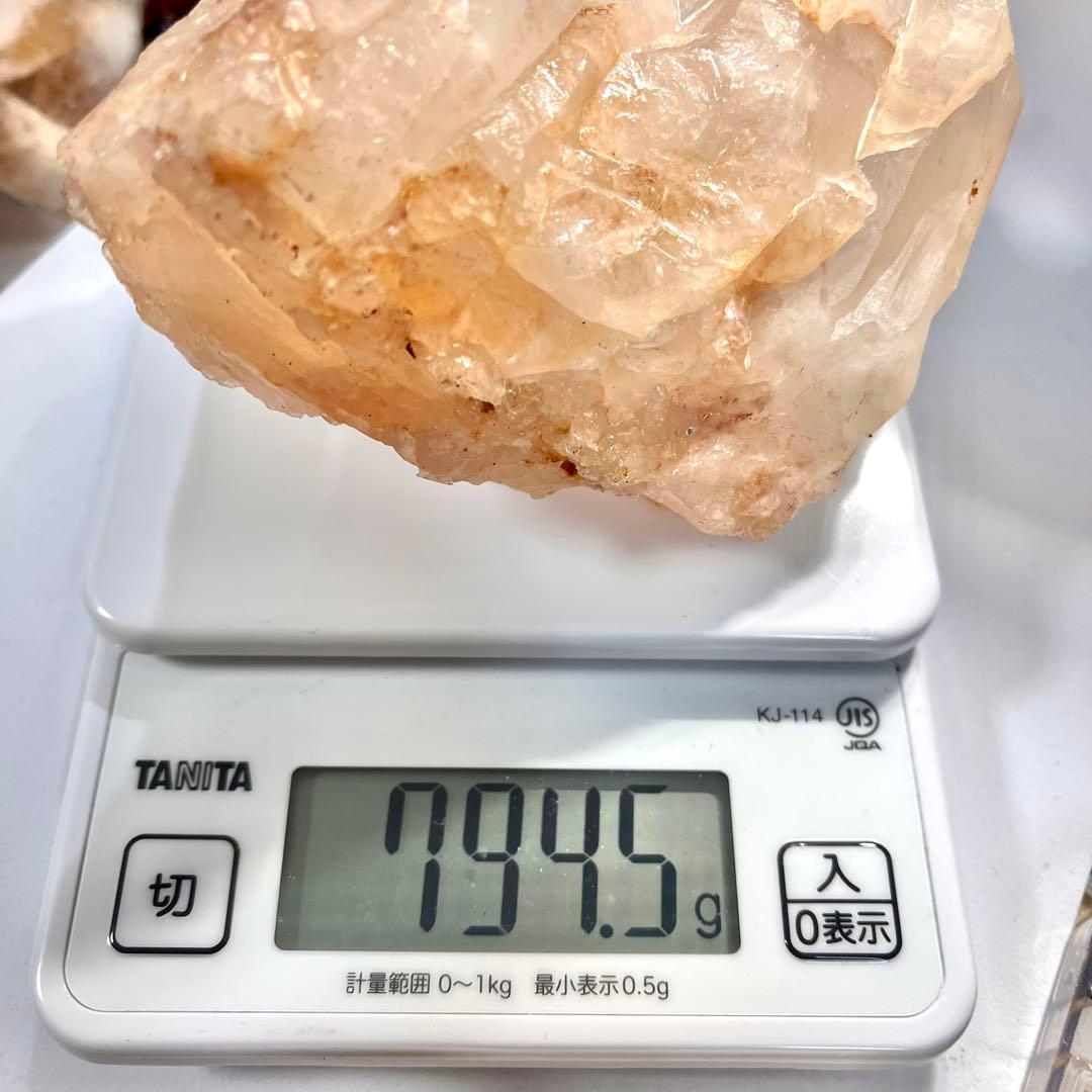 ヒマラヤ　マニカラン　水晶クラスター　希少　レア　ファントム　ピンクマニカラン