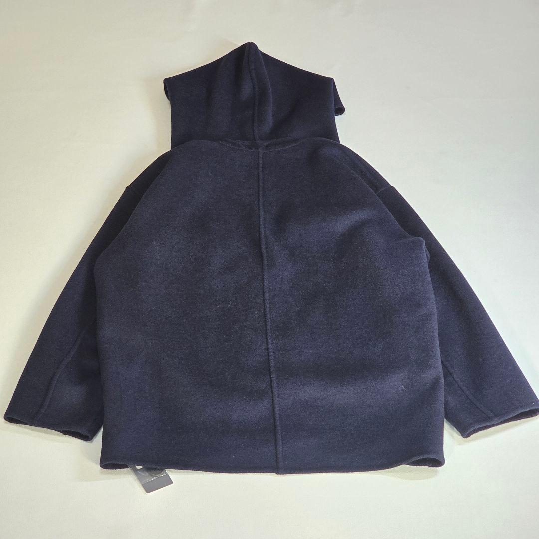 未使用　PLST　プラステウールブレンドリバーフーディーコート定価23.000円