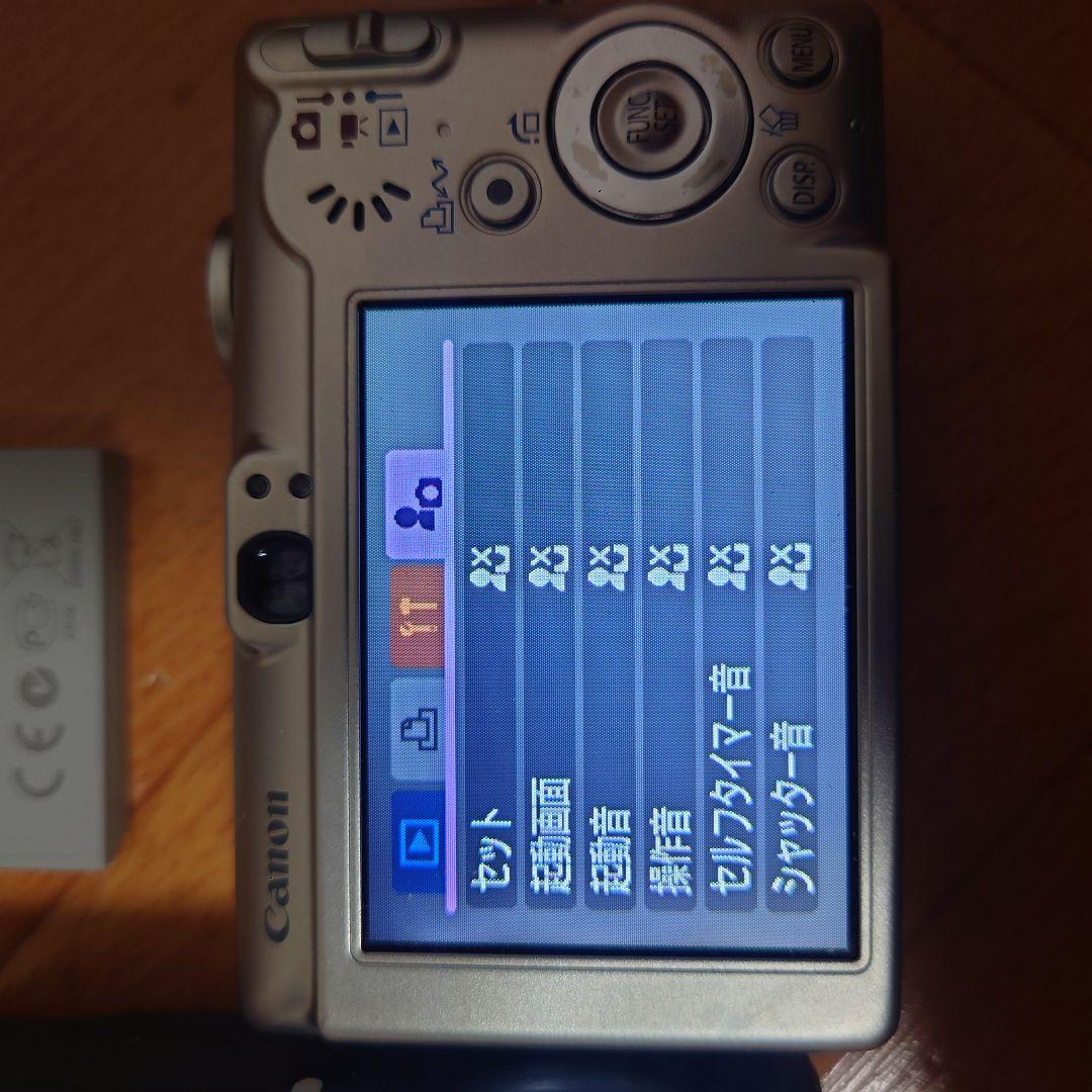 美品 Canon IXY DIGITAL 70 キヤノン デジカメ 動作確認済み