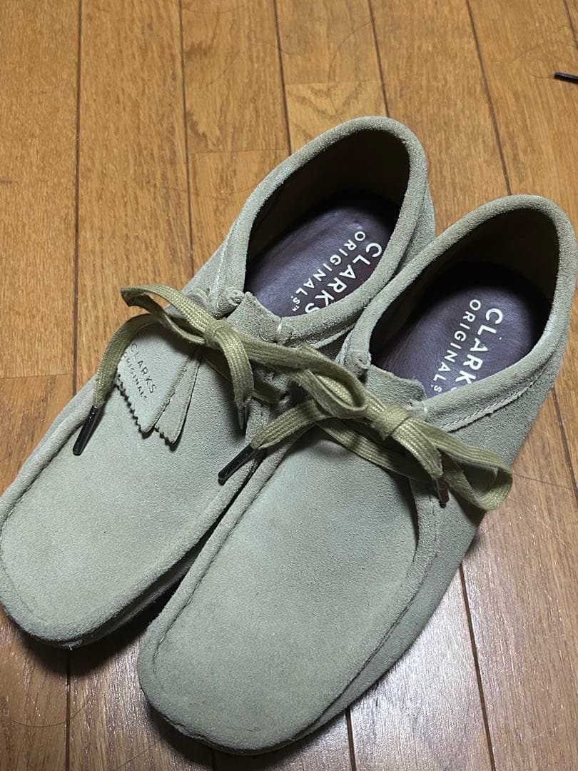 クラークス　ワラビー メープルスエード