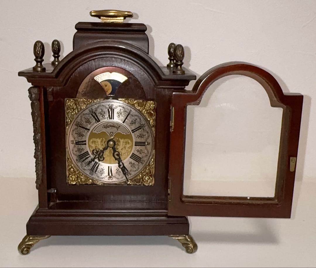 WARMINK ワルミンク ムーンフェイズ 古時計 アンティーク 置時計