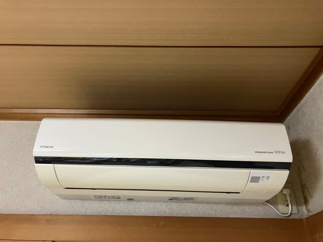 2018年式　 日立ルームエアコン　白くまくん Vシリーズ　 リモコン付　6畳