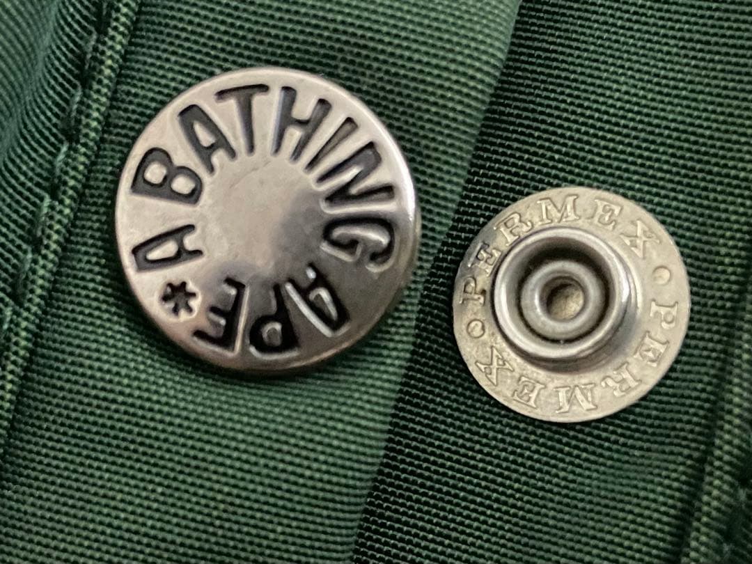 A BATHING APE ダウン ジャケット エイプ