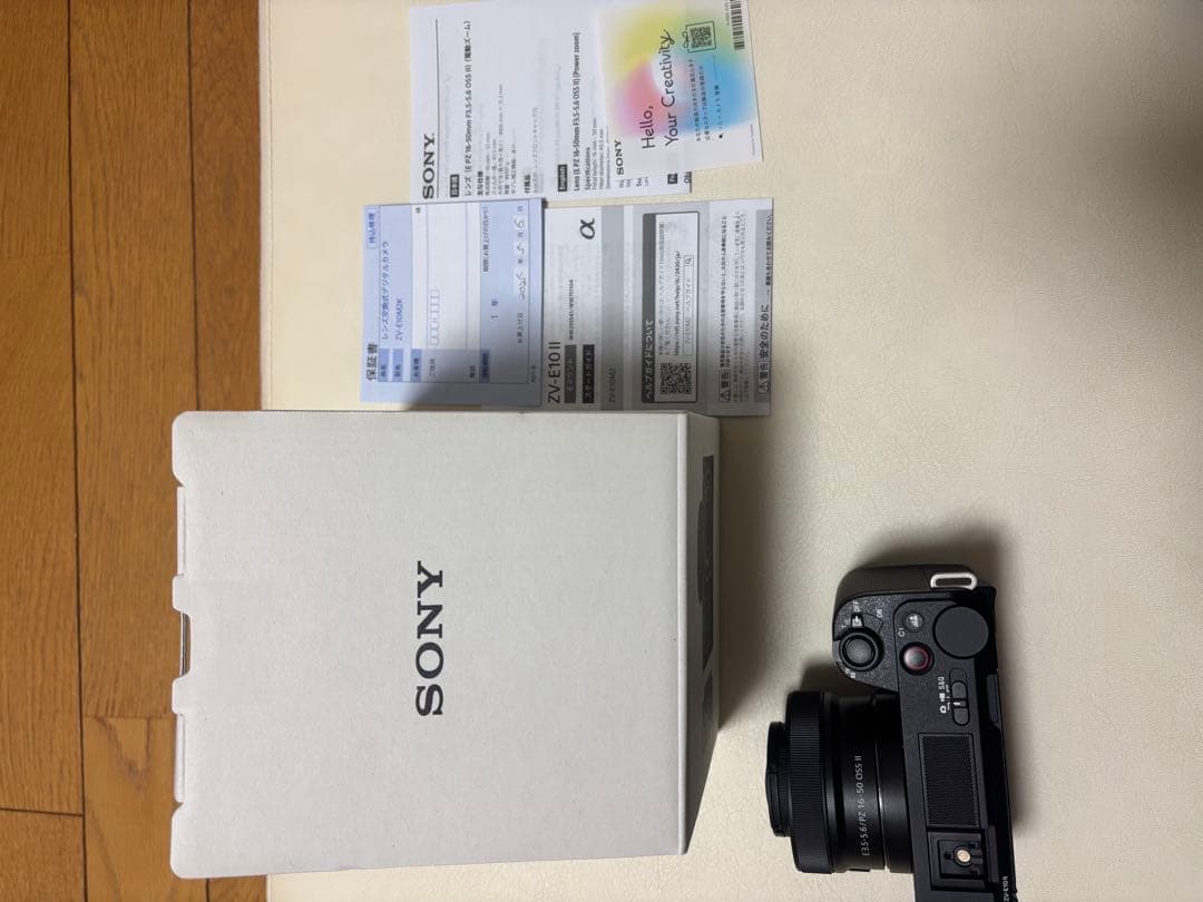 Ｙ様Sony ZV-E10 II ミラーレス一眼 16-50mm