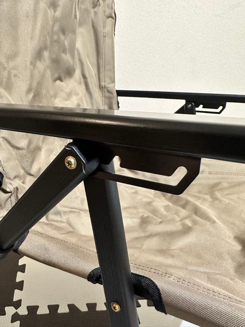 Coleman アウトドアチェア ブラウン　リクライニング3段階