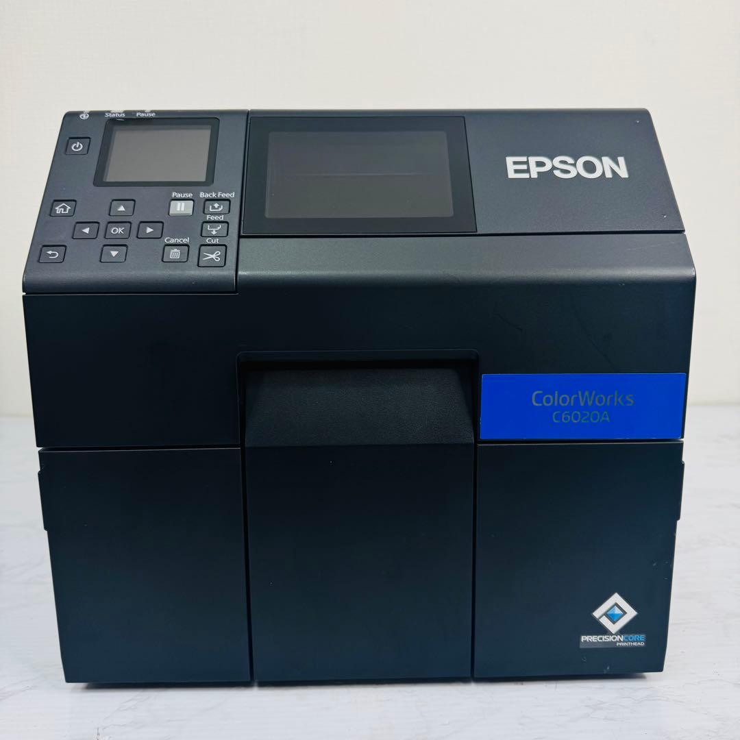 EPSON　CW-C6020A　業務用　カラーラベルプリンター　オートカッター