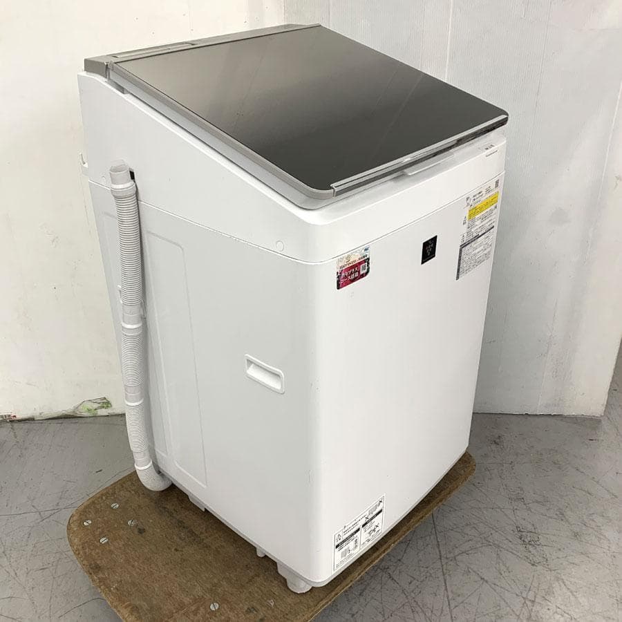 シャープ 縦型洗濯乾燥機 ES-PW8E-N 洗濯8.0kg 乾燥4.5kg