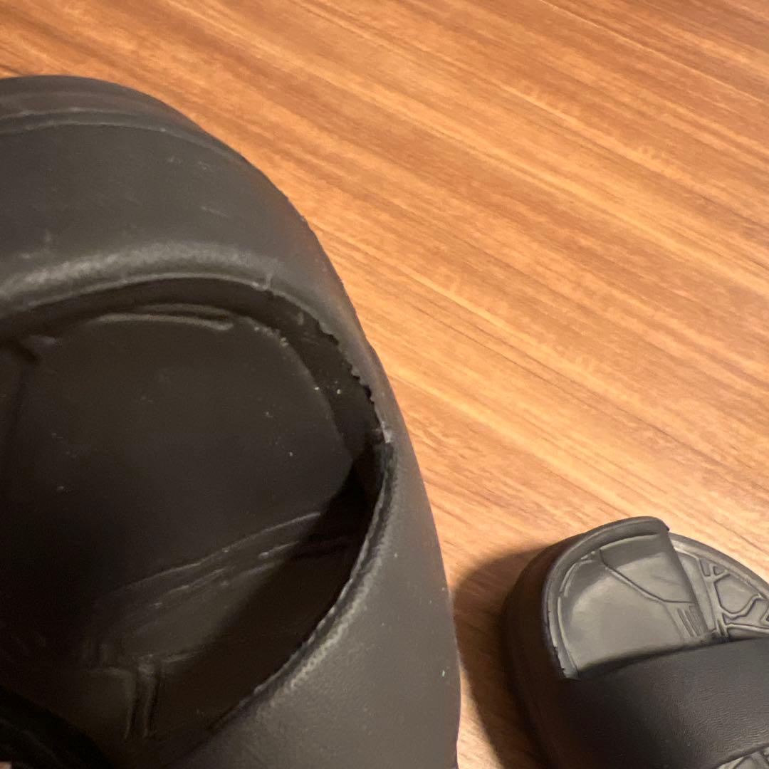 Racbaki ラクバキ イージーサンダル ラップ ブラック Mサイズ