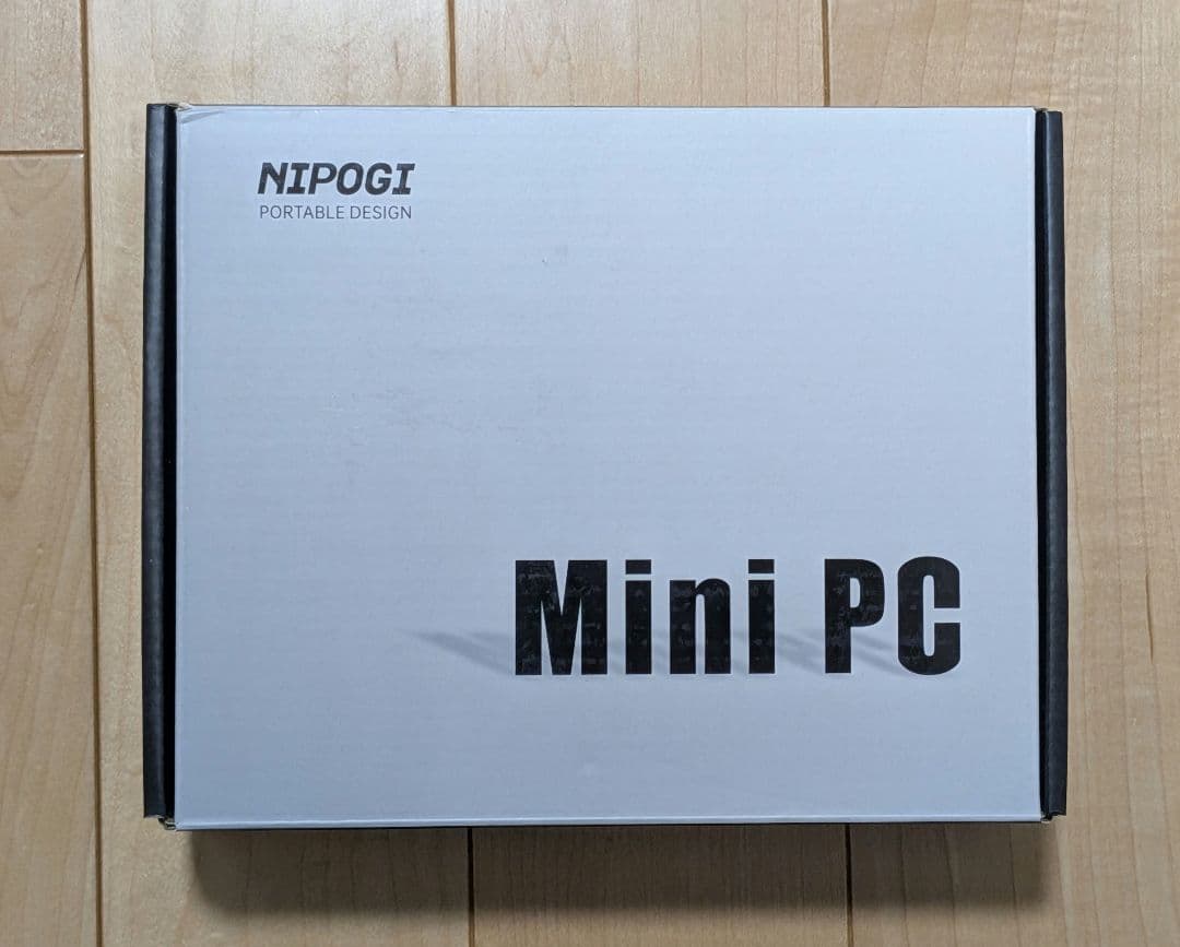 NiPoGi Ryzen7 16GB/512GB Windows11 ミニPC