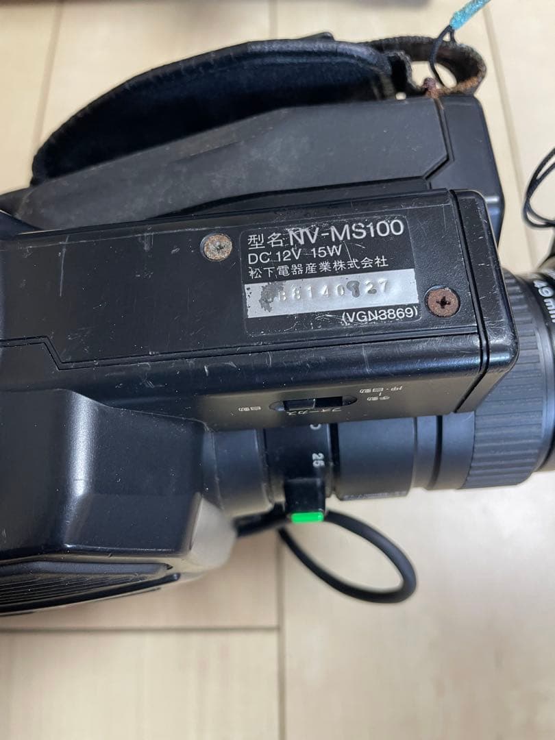 ナショナル NV-MS100 マックロードムービー VHSビデオカメラ ジャンク