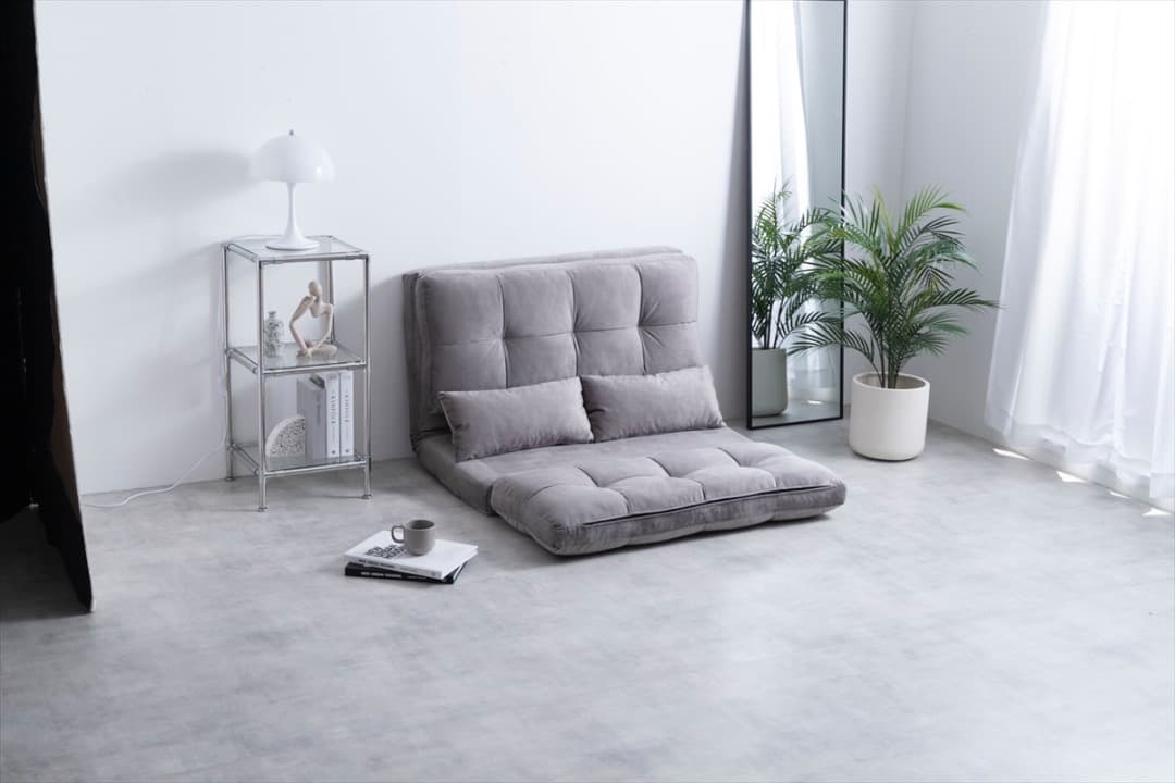 【送料無料】Lara リクライニングソファベッド 3way