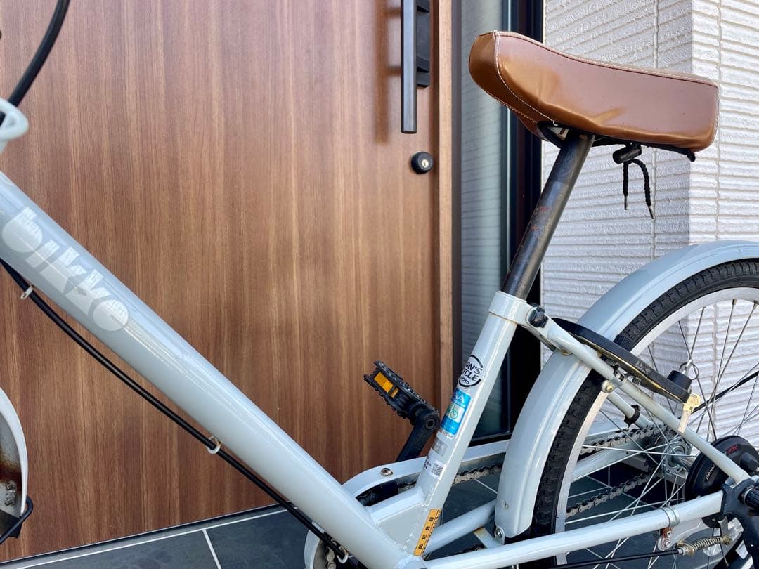 bikke j 22インチ ブルーグレー 【奈良市 受け渡しのみ】