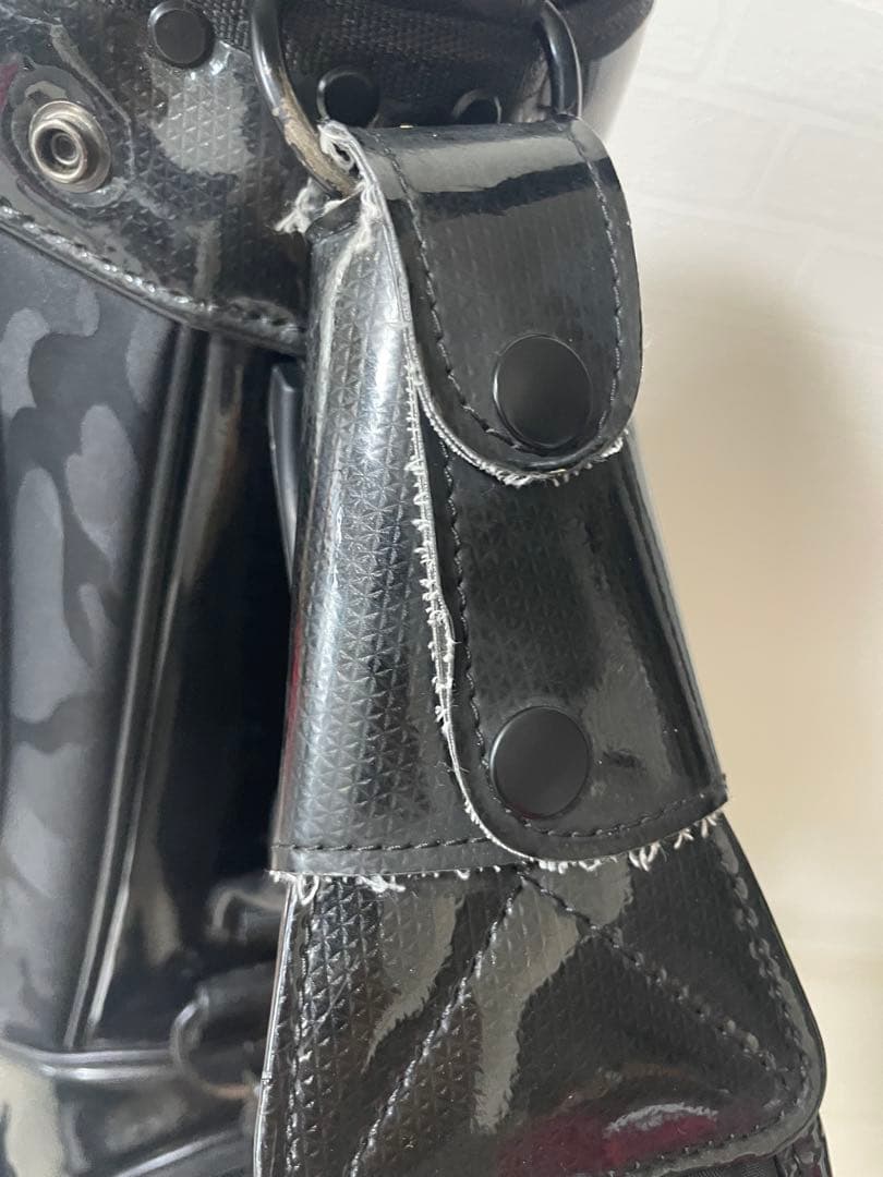 DEAD OR ALIVE byEPON スタンド式キャディバッグ ブラック柄入