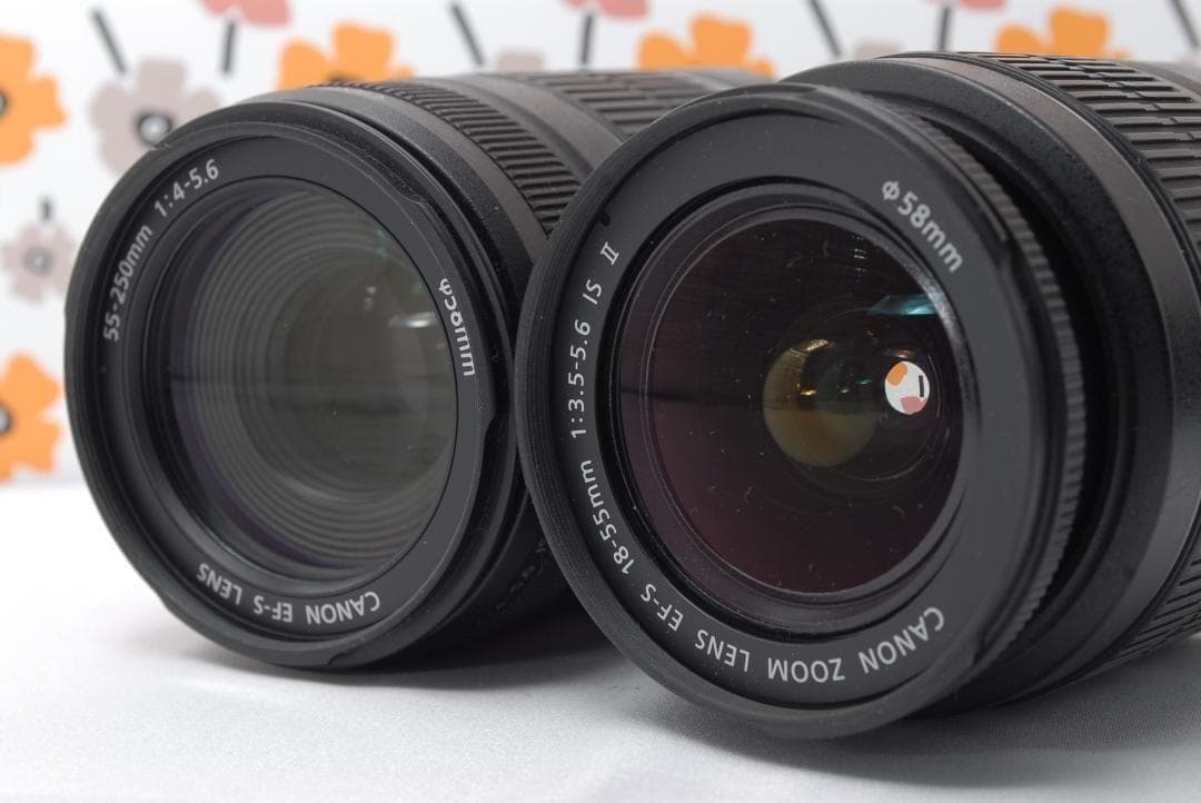 ❤Canon Kiss X5❤動画撮影OK❤望遠レンズデビュー❤スマホ転送OK❤