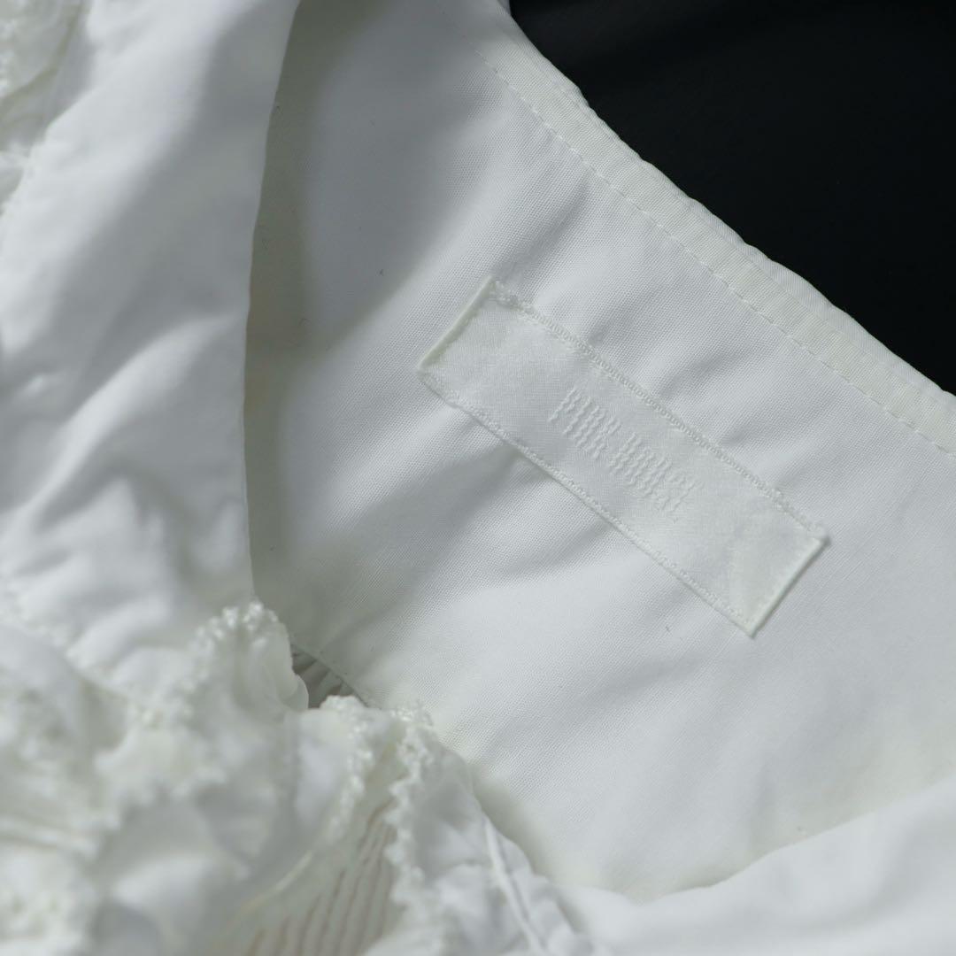 PINK HOUSE ピンクハウス　フリル　ブラウス　シャツ　白　ドレス