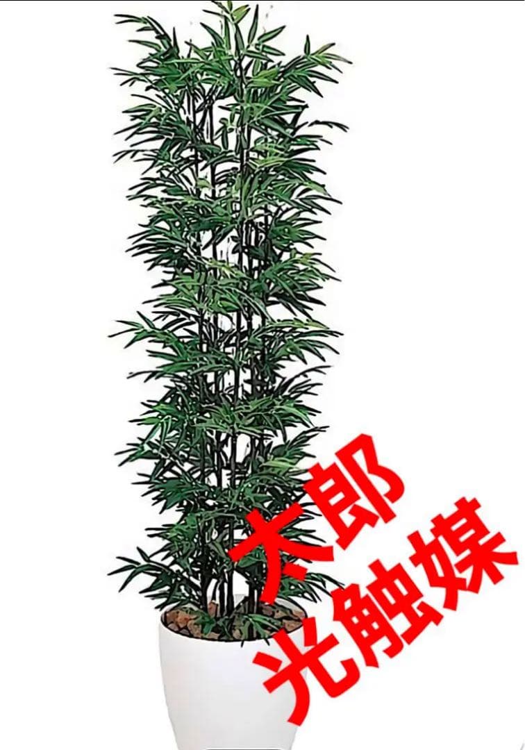 光触媒　人工観葉植物　ウォールグリーン　フェイクグリーン　黒竹180