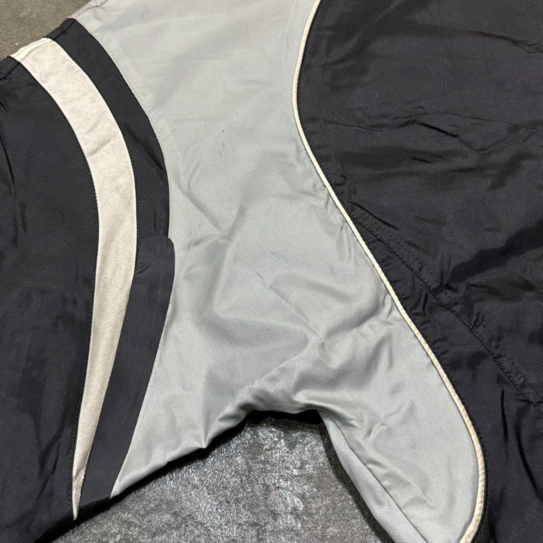 90s NFL RAIDERS レイダース リバーシブルナイロンジャケット L