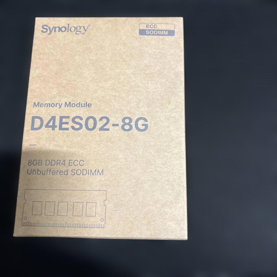 Synology D4ES02-8G 8GB DDR4 ECC メモリ
