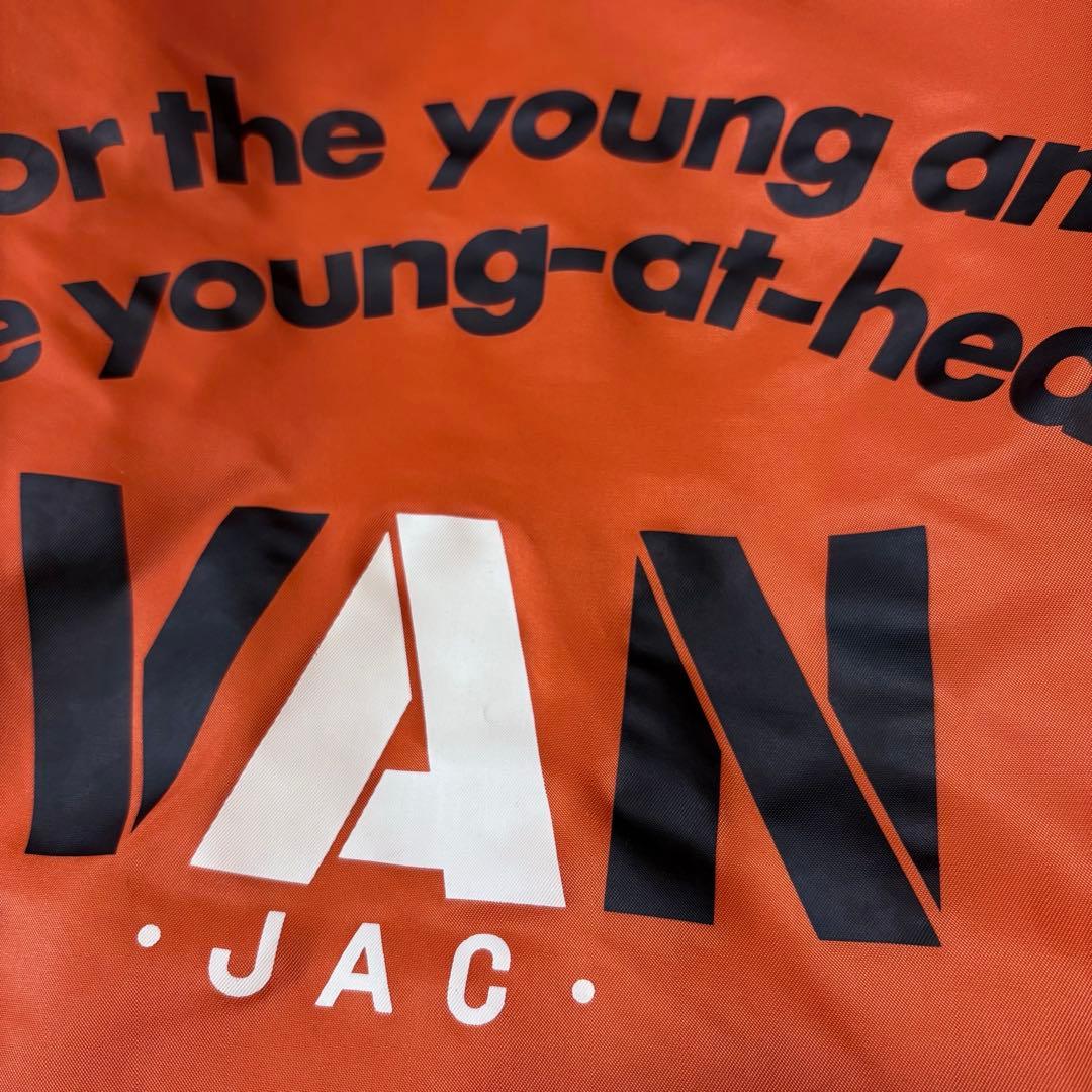 【いーけ✨】VANJAC　ナイロンコーチジャケット　バックプリント