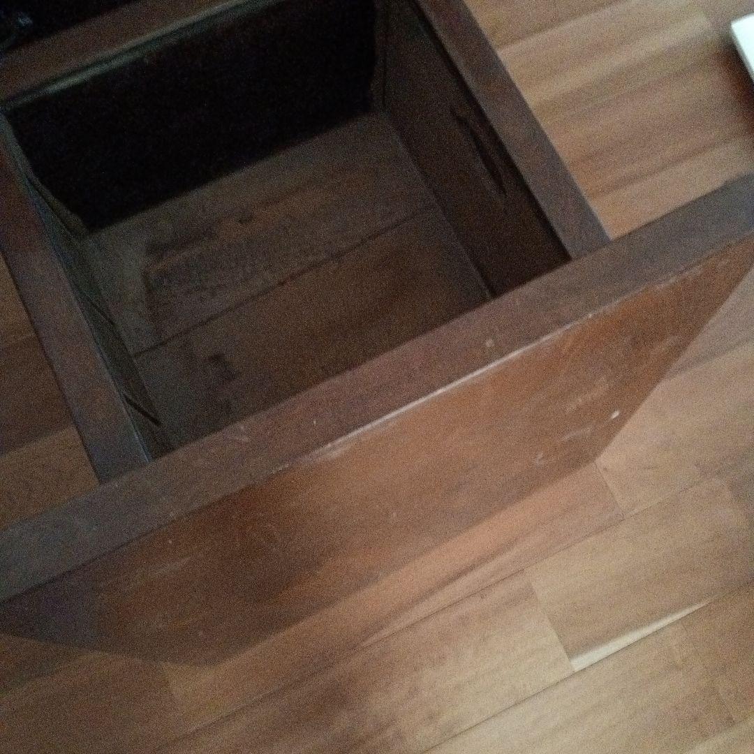 骨董品☆総ケヤキの火鉢☆総ケヤキの一枚板