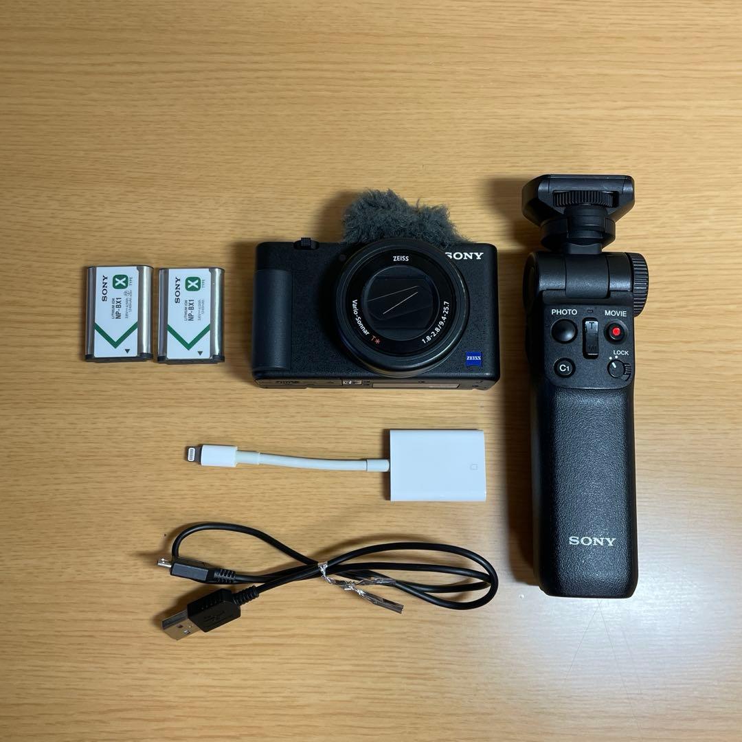 SONY VLOGCAM zv-1 シューティンググリップセット おまけ付き