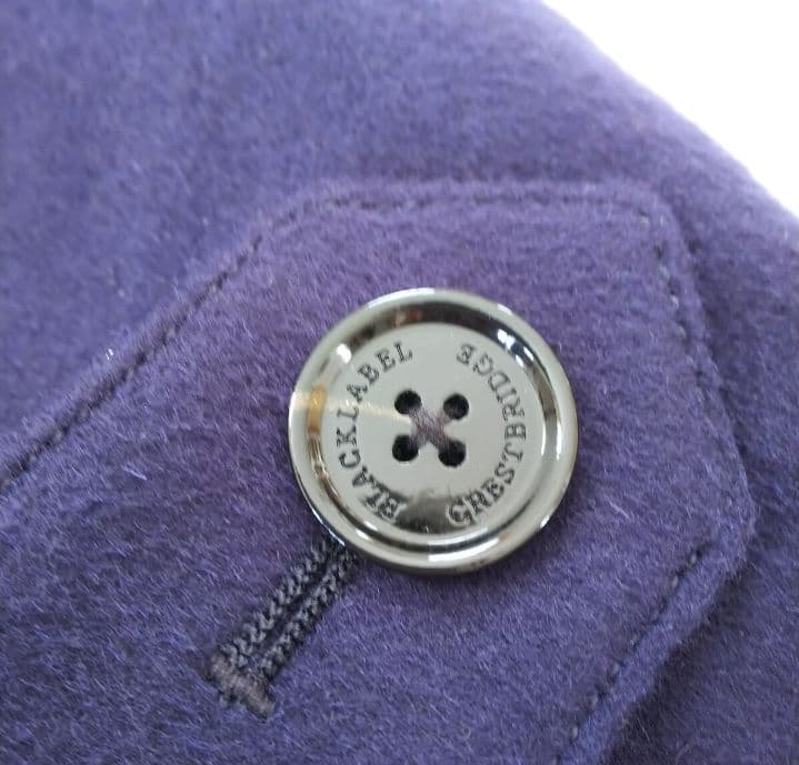 【未使用級 M】ブラックレーベルクレストブリッジ 最高級 カシミヤ ウールコート