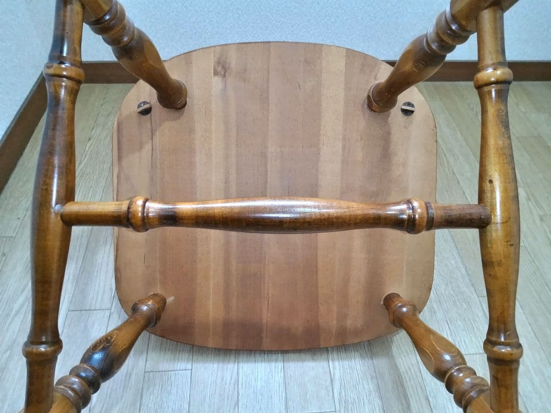 アクア様 飛騨産業 ヒダ·ダイネット 木製 ダイニングチェア ヴィンテージ