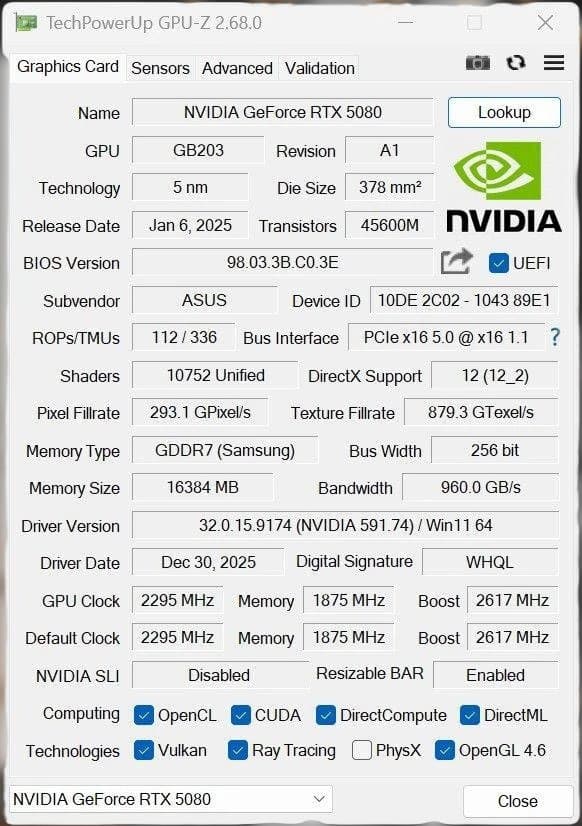 グラフィックボード・グラボ・ビデオカード ASUS PRIME GeForce RTX 5080