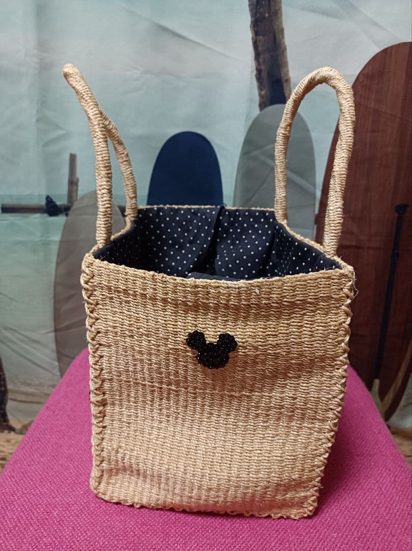 BEAMSBOY Disney ミッキーミニー ドナルドディジーかごバッグ