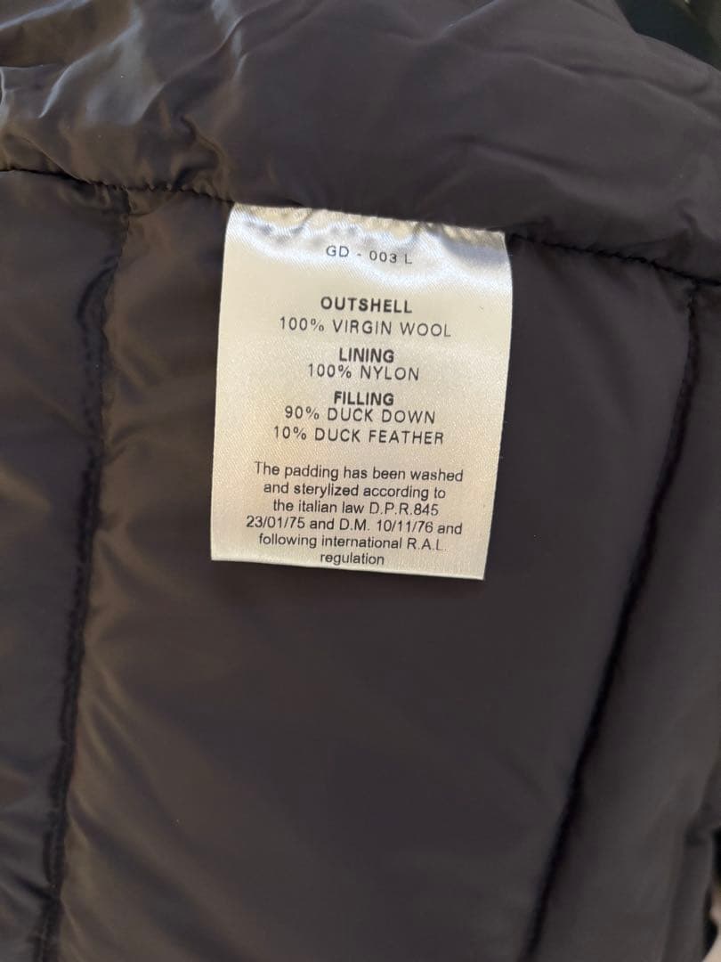 【マッキントッシュ】ダッフルコート ダウン素材