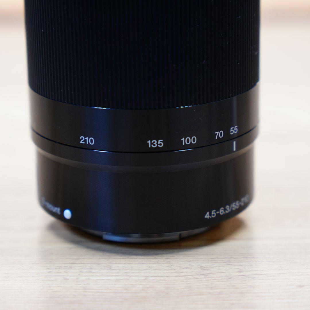 SONY E 4.5-6.3/55-210 OSSズームレンズ SEL55210