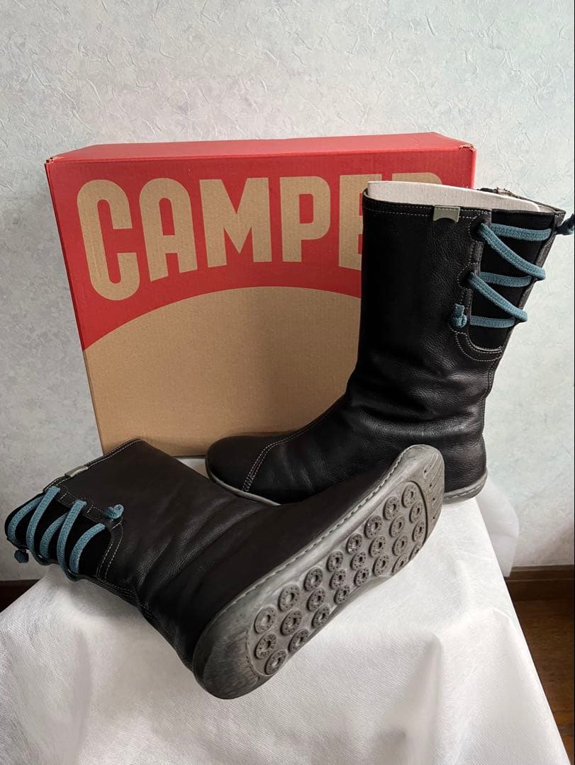 CAMPER カンペール　レディースブーツ　Peu Cami 25cm ブラック