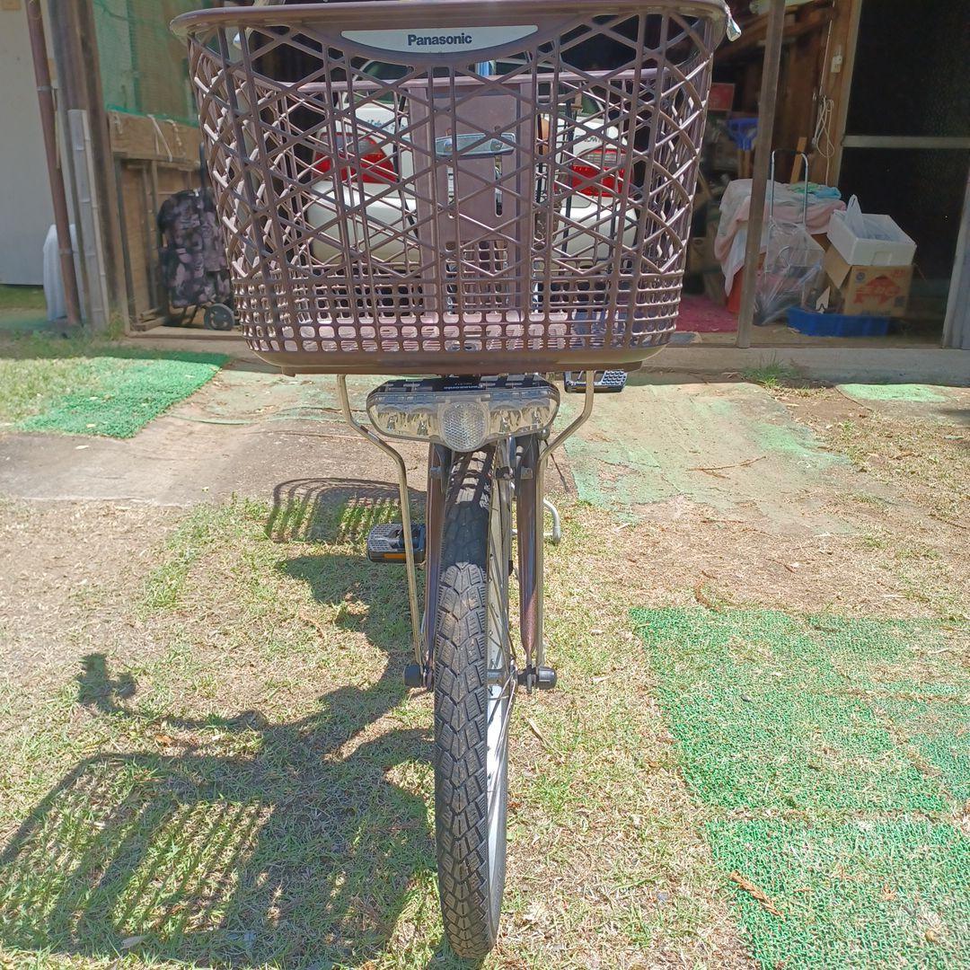 ブラウン 電動アシスト自転車 シティタイプ