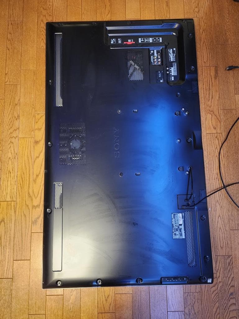 ５５インチテレビ本体のみです。セット販売も可能