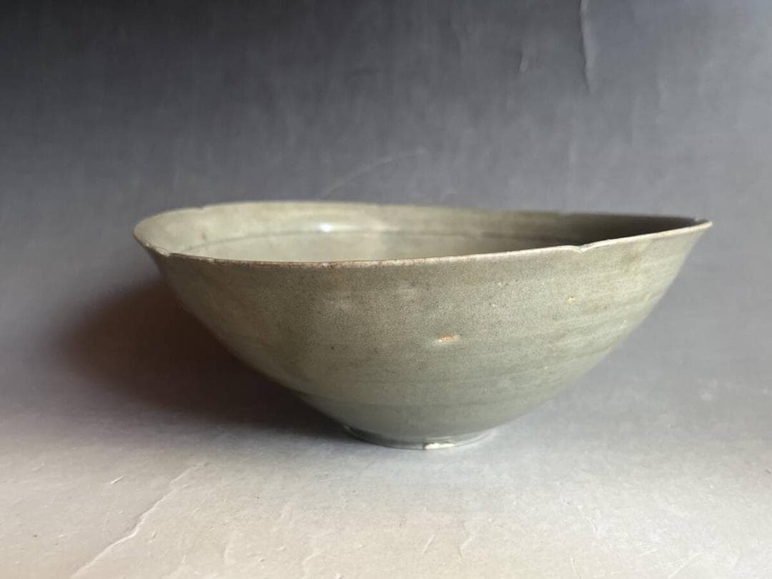 鉢■李朝 高麗李朝時代 高麗青磁 菓子器 大鉢 古玩 唐物 時代物 骨董品■