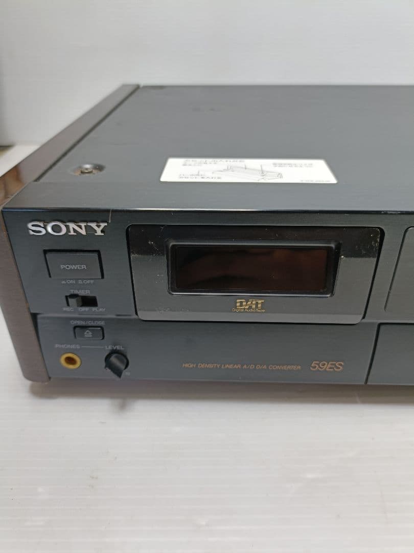 SONY 59ES DATデッキ 通電確認済