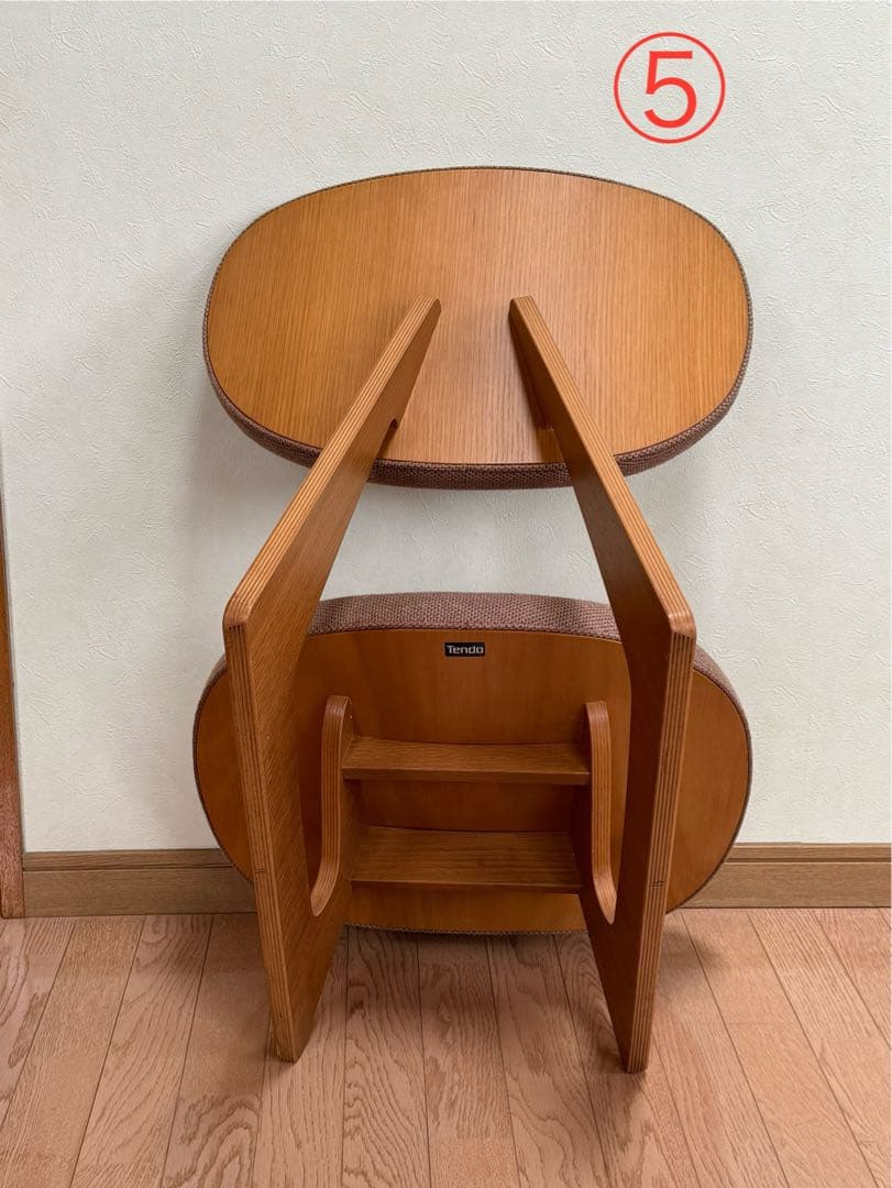 天童木工　低座椅子　5脚セット