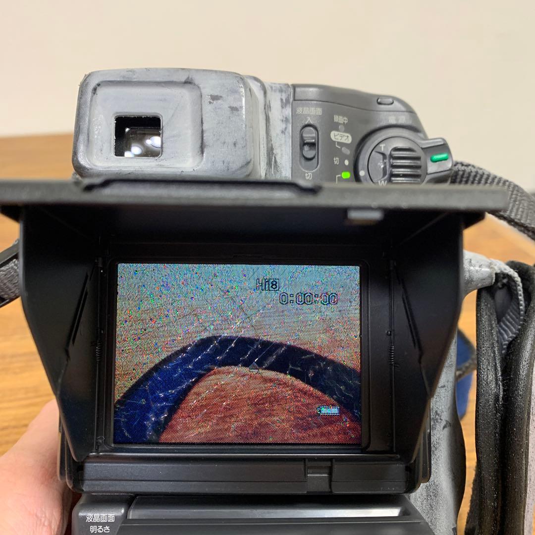 レア 希少 SONY ソニー 液晶Hi8/8ミリビデオカメラ・CCD-SC9