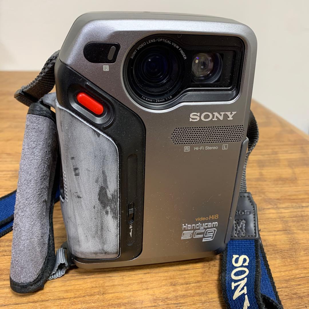 レア 希少 SONY ソニー 液晶Hi8/8ミリビデオカメラ・CCD-SC9
