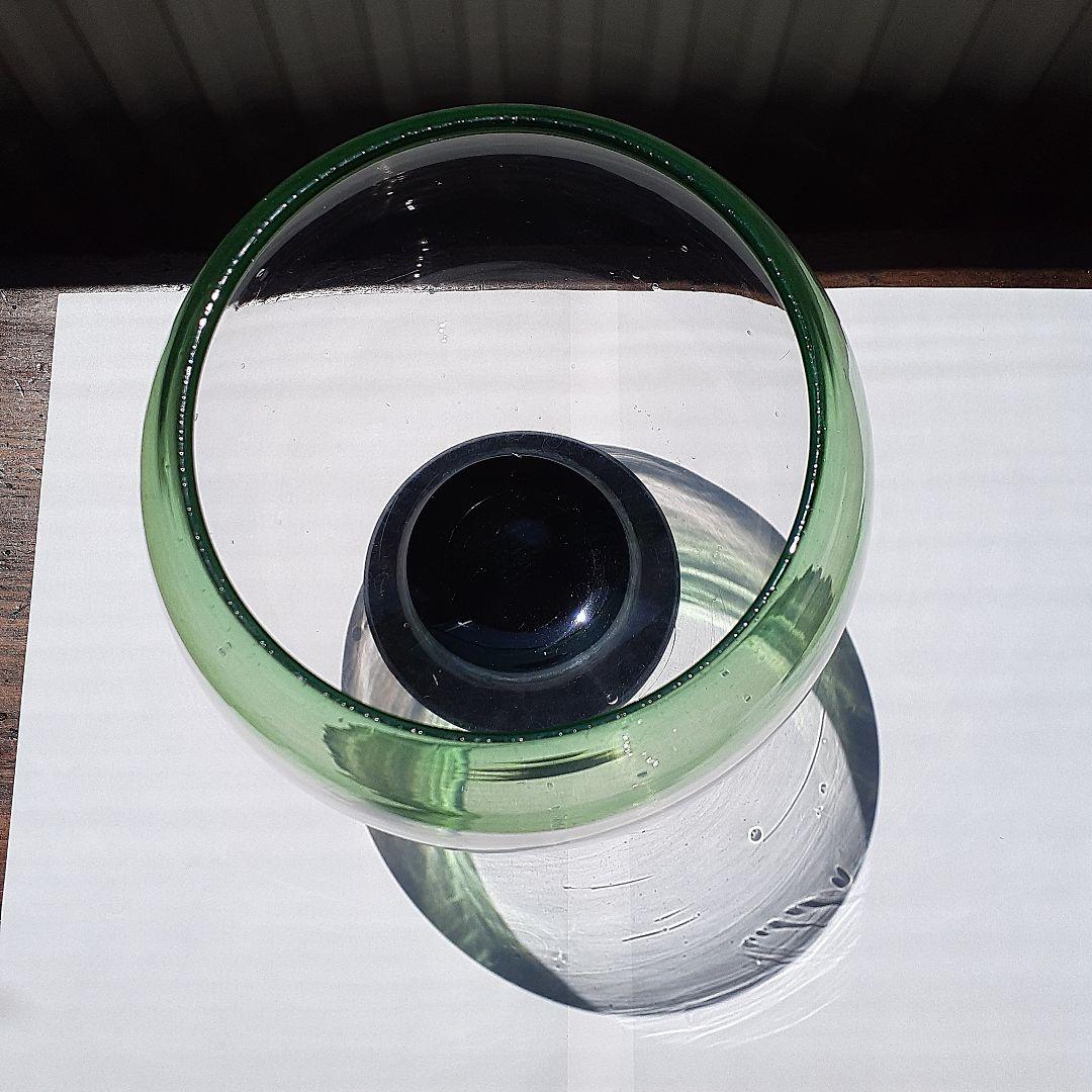 「ペコ」　　　　　　　　　アンティーク硝子　大正ロマン　とろとろガラス