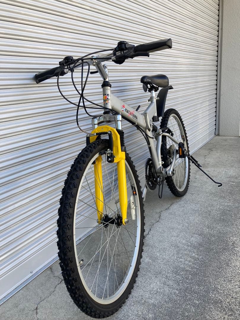 UGO片山右京モデル　折りたたみマウンテンバイク