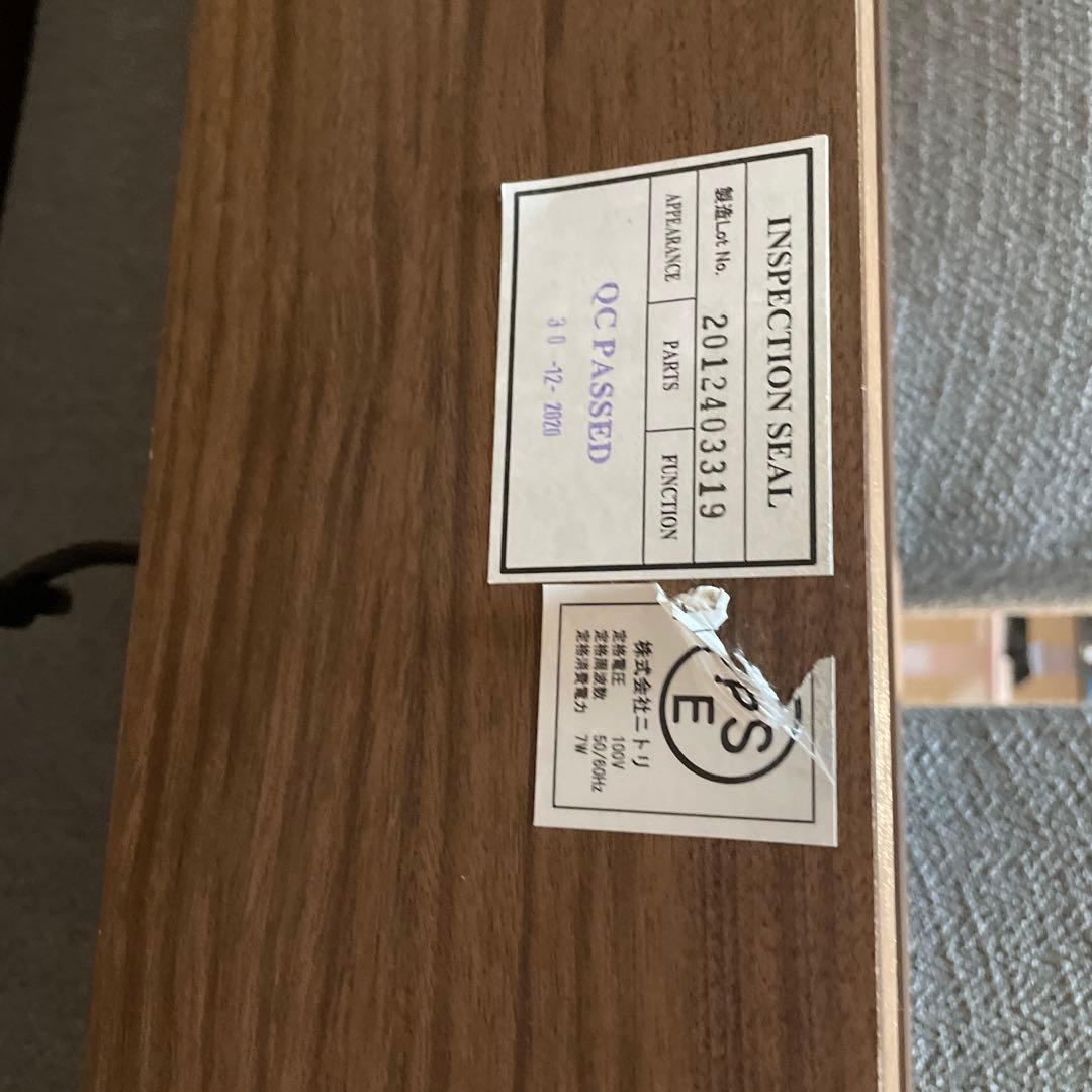 ニトリ ソファベッド 3WAY シングル対応／ミドルブラウン