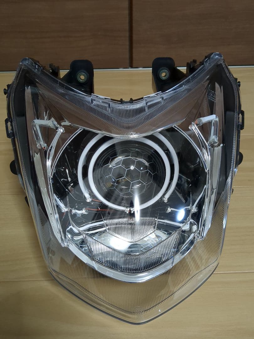 LED シグナスX 4型 カラー変更可能 ヘッドライト sea5j sed8j