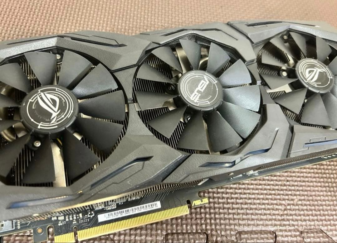 ASUS ROG STRIX-GTX1080-O8G 中古、動作品！