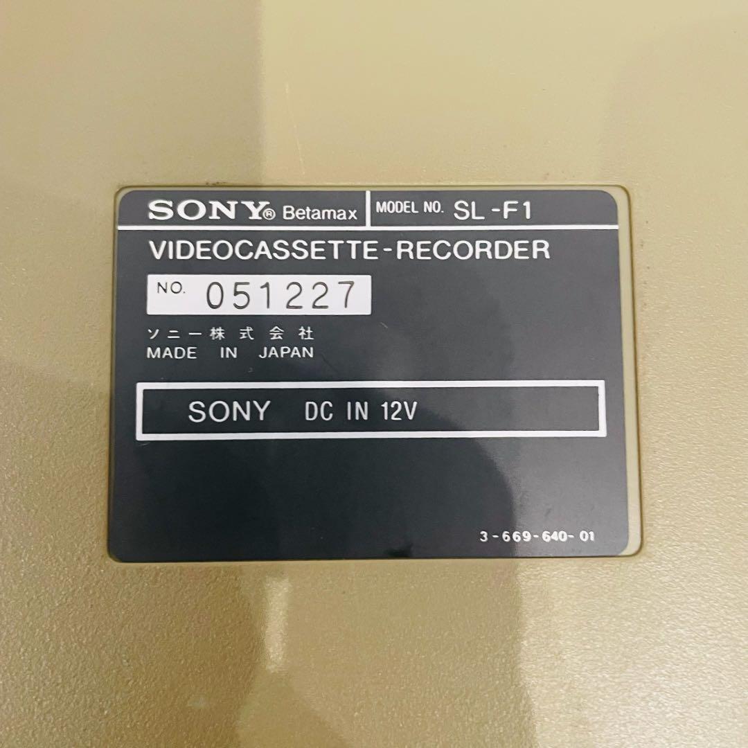 SONY ソニー SL-F1 TT-F1 RMT-A200 カセットデッキ