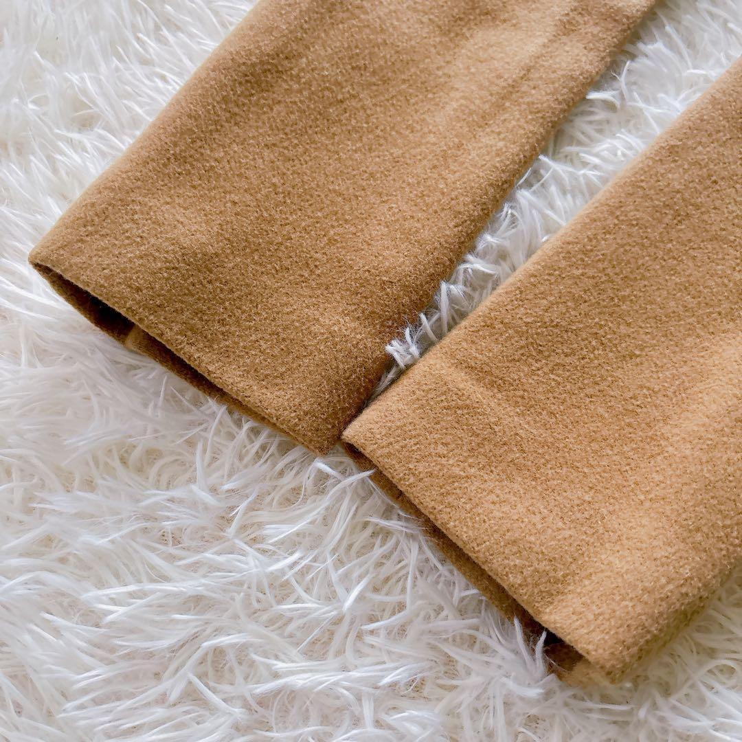 BURBERRY ショートコート アンゴラ混 ノバチェック ホースロゴ フード