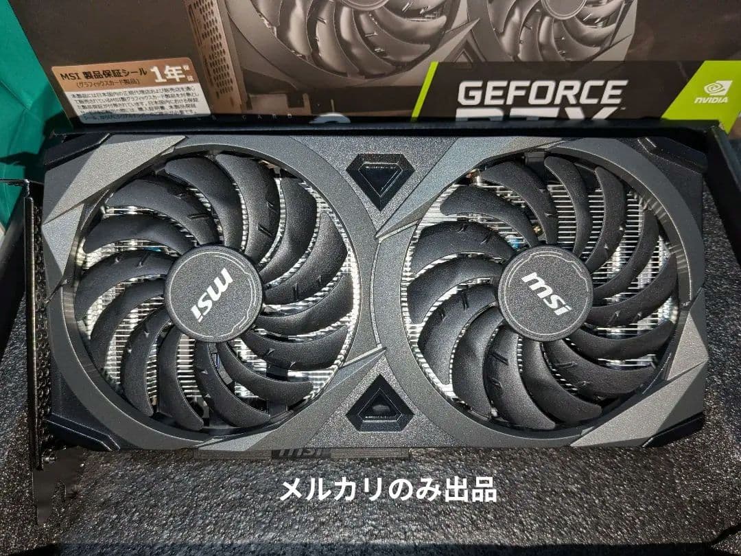 MSI VENTUS 2X GeForce RTX 3060　12gb