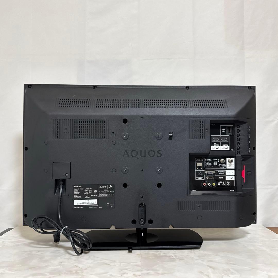 送料込 2016年製SHARP AQUOS 32V型液晶テレビ 外付録画機器対応