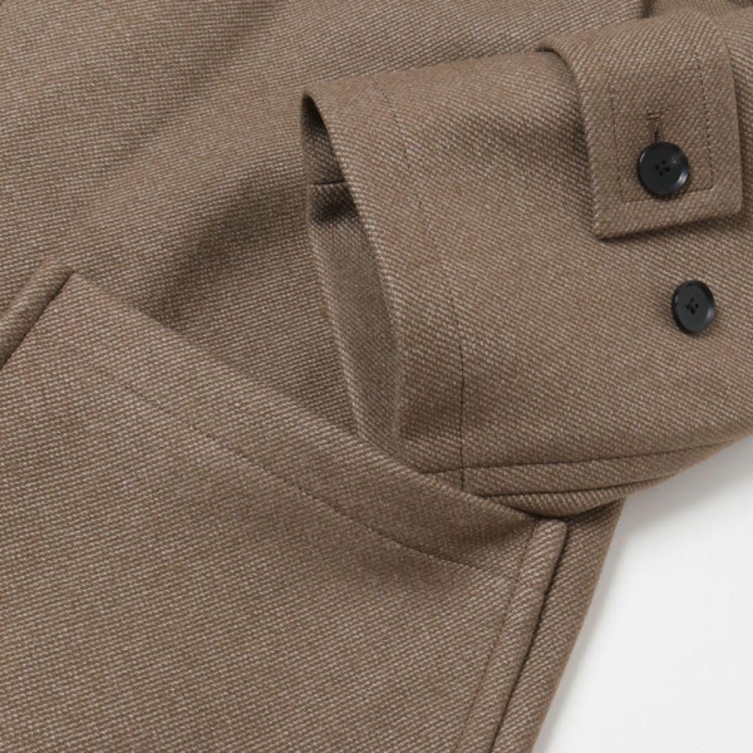 ジャケット・アウター AURALEE WOOL SILK MELTON DUFFLE COAT