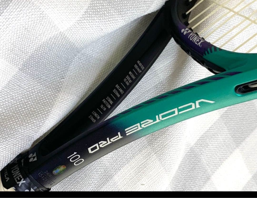 YONEX ヨネックス VCORE コア PROプロ 100 Gグリップ3